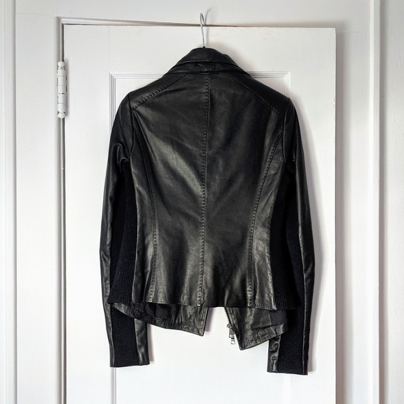 NWOT VINCE Lamb Leather Jacket - Picture 6 of 8